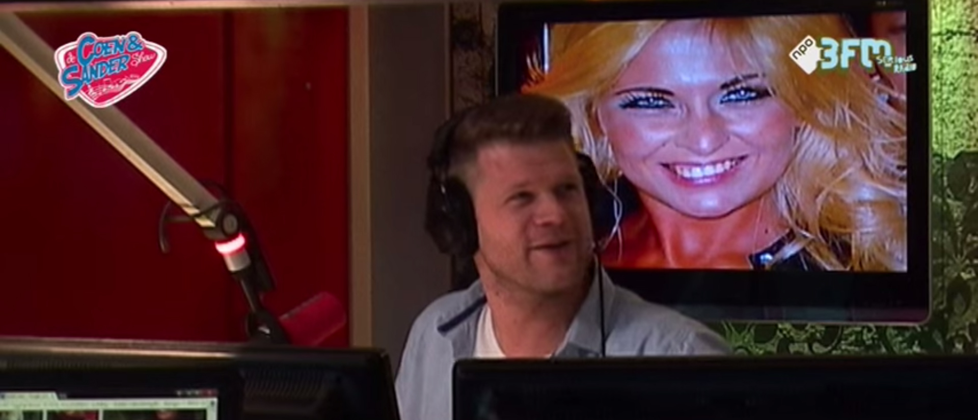 Bobbi Eden bij Coen & Sander op 3FM